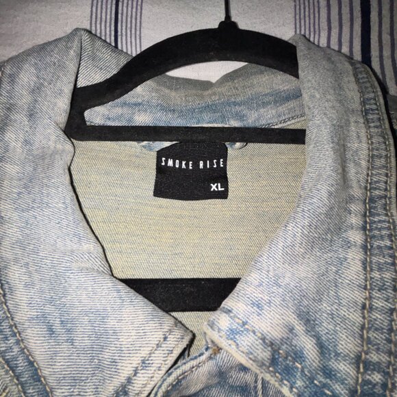 Smoke Rise Men's Varsity Jacket - Picture 4 of 6